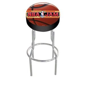 NBA Jam Adjustable Height Arcade Game Stool Foam Padded Seat Arcade 1UP